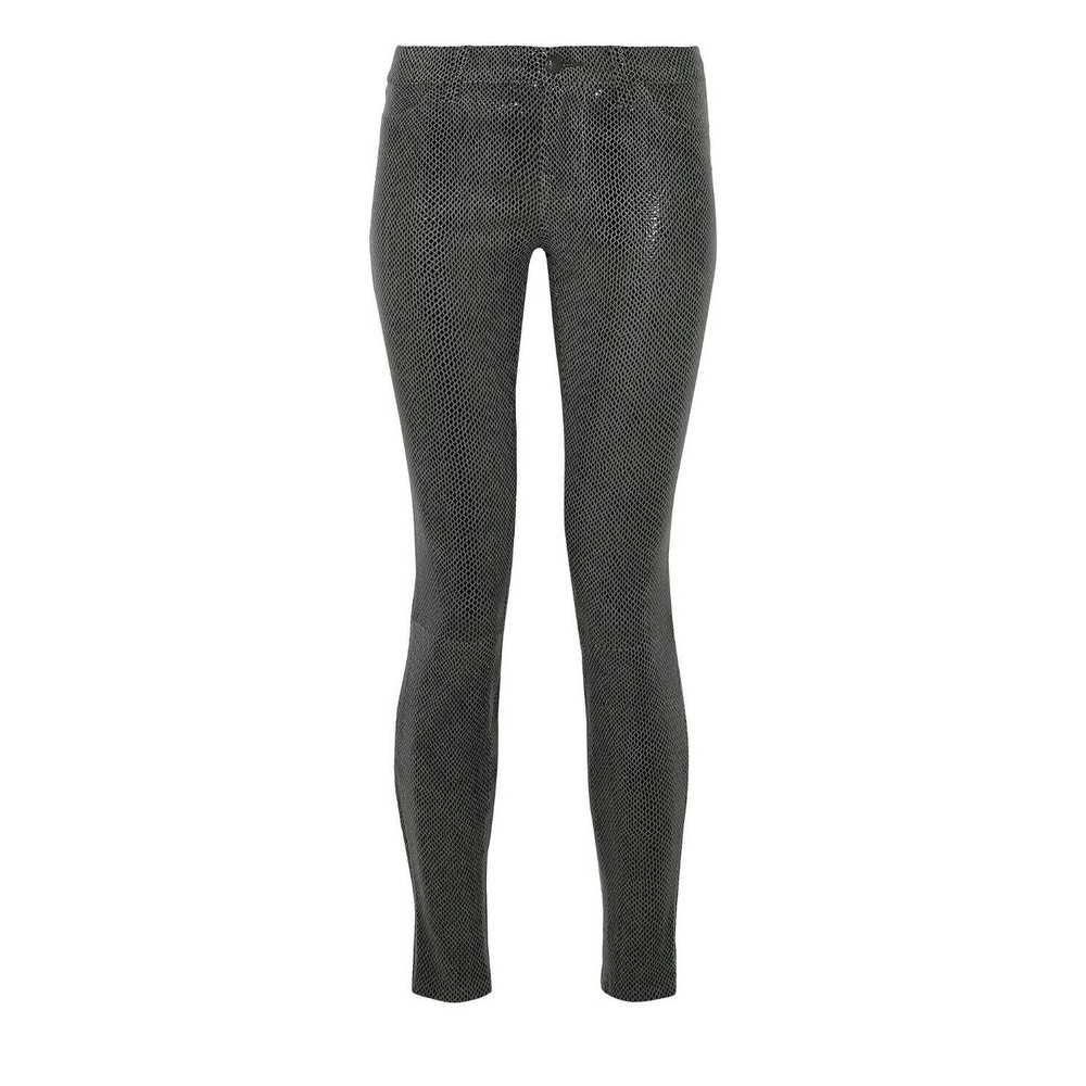 J BRAND Leather Pants in Sz 26 Snake Print NWT New with Tags